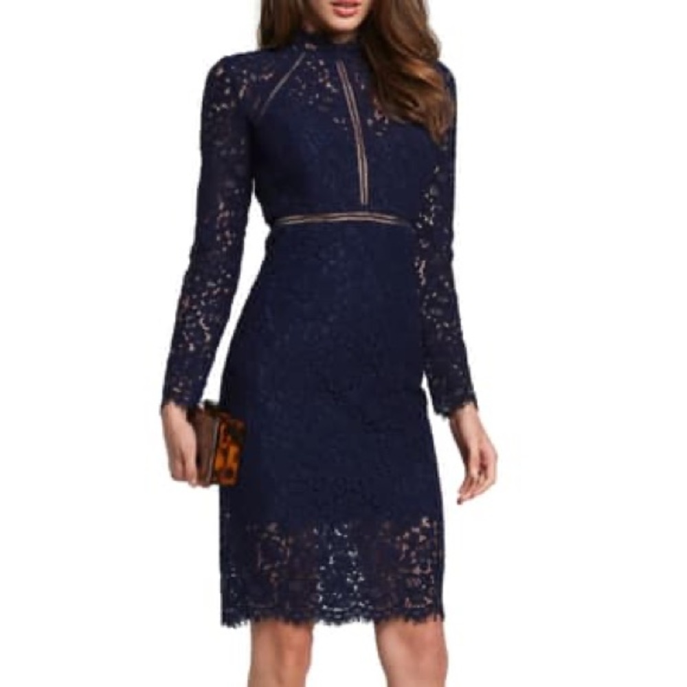 Bardot
Rozie Long Sleeve Lace Dress